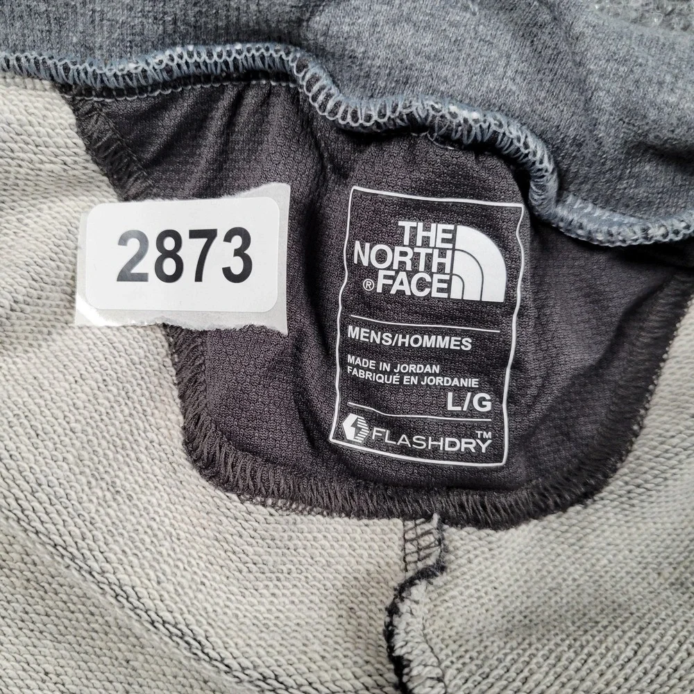 The‎ North Face Shorts Mens Large Gray FlashDry Sweat Athletic Pockets NF0A35D5